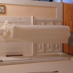 JPLA cream colored sleeveless dress